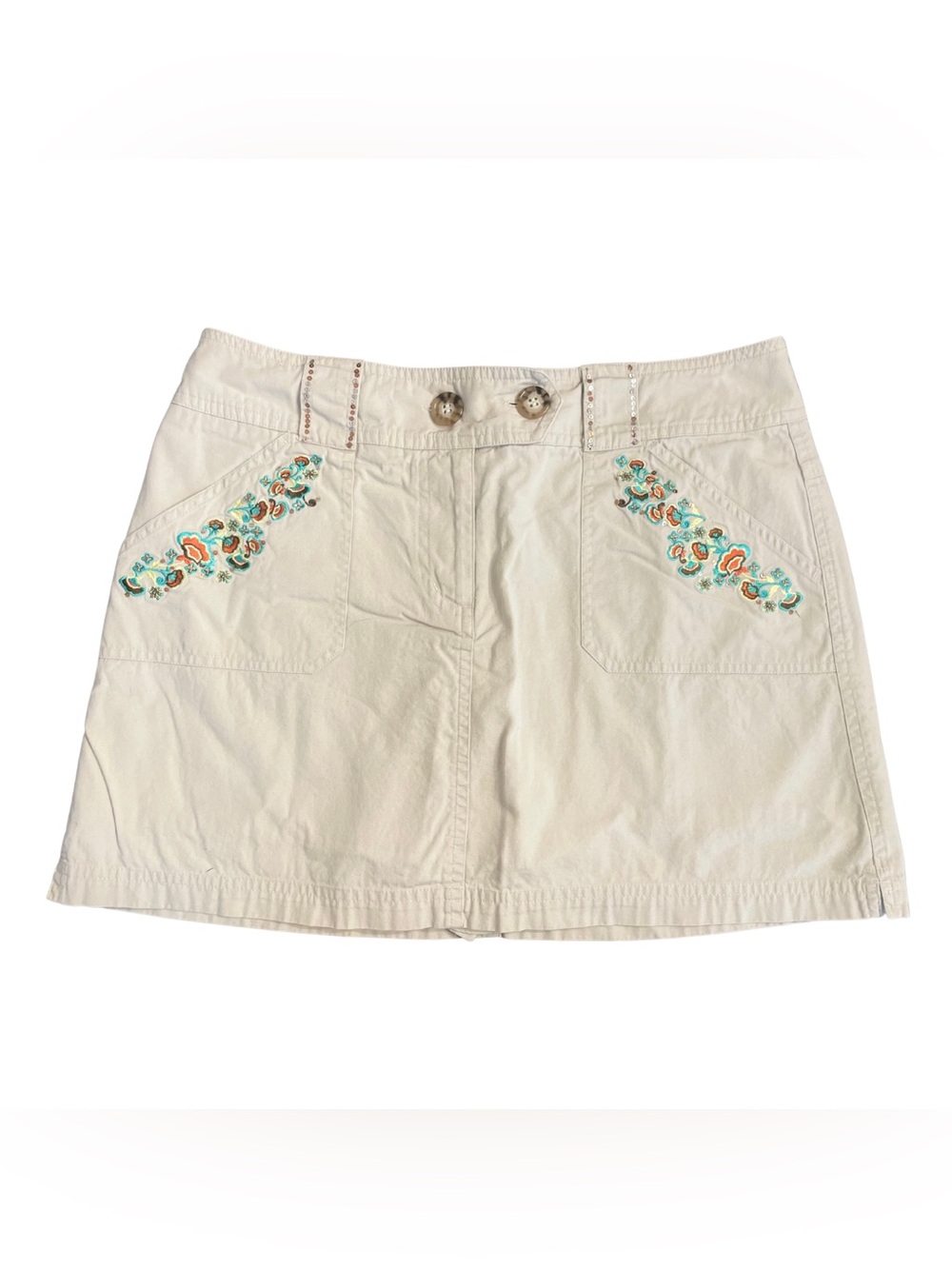 NY & Co. Mini Embroidered Skort